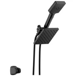 Delta Square 2 1 Dual Shower Head With 4 Setting Handheld Spray Matte Black. Fixed Price $147.79.