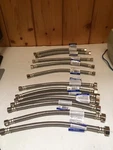 12 Proflo Water Lines (7) PFX146322 3/8" 1/2" & (5) PFX146342 3-8. Fixed Price $39.99.