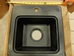 Swanstone BS01515.015 Solid Surface 1-HOLE Dual Mount Single-bowl Kitchen Sink,. Fixed Price $90.00.
