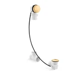 Kohler K-7214-2MB Clearflo Cable Bath Drain, Brushed Moderne Brass. Fixed Price $169.00.