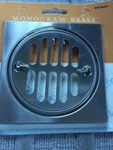Monogram Brass MB139452 Decorative Shower Strainer Round Set. Fixed Price $19.00.