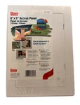 Oatey Company 6" X 9" Access Panel Paint Or Wallpaper, Reversible, Hidden. Fixed Price $7.99.
