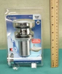 Keeney Push Button Sink Drain With Overflow Brass Polished Chrome 1-1/4" K820-75. Fixed Price $11.89.