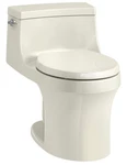 Kohler San Souci K-4007-96 1.28 Gpf One-piece Round-front Toilet (biscuit) New. Fixed Price $750.00.