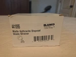 Blanco Matte Anthracite Disposal Waste Strainer 441095 - New. Fixed Price $29.99.