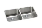 ELUH311810PD Elkay Gourmet 30 3/4" Double Undermount Stainless Kitchen Sink Read. Fixed Price $335.99.