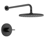 Delta Modern 1-HANDLE Wall Mount Shower Trim Kit Black (valve Not Included). Fixed Price $179.00.