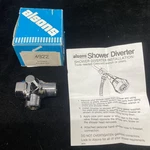 Alsons Solid Brass Arm 2-WAY Diverter Valve For Hand-shower Chrome 4922. Fixed Price $11.37.
