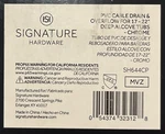 Signature Hardware 446730 Pvc Bathtub Cable Drain & Overflow For 17-22" SH644CP. Fixed Price $27.00.