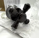 Delta Cross Bath Handle For Tub / Shower Rubbed Bronze H795RB. Fixed Price $64.95.