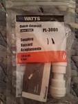 Watts Quick Connect PL-3000 Coupling. Fixed Price $5.00.