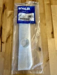 Kohler 76698-CP Escutcheon, Polished Chrome Faucet Deck Cover Plate Nos. Fixed Price $12.75.