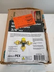 New! Apollo Thermostatic Master Mixing Valve 3/4" Pex (APXMV34S). Fixed Price $59.99.