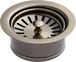 Signature Hardware SHDF130GM 3-1/2" Garbage Disposal Flange Strainer, Gunmetal. Fixed Price $61.93.