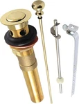 Kingston Brass KB2002 Trimscape Pop-up Drain With Overflow, Polished. Fixed Price $68.89.