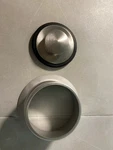 Kohler Disposal 4.5 In. Flange With Stopper Brushed Stainless. Fixed Price $32.88.