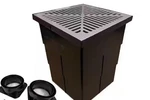 Us Trench Drain 18 X 14" Polypropylene Square Catch Basin Storm Water Pit. Fixed Price $79.99.