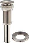 Pop-up Drain And Mounting Ring Satin Nickel, PU-10-MR-1SN. Fixed Price $64.67.