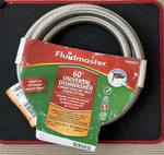 Fluidmaster 1W60CU Braided Universal Dishwasher Connector, In Length, 3/8. Fixed Price $7.45.