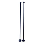 Elizabethan Classics Ecssl Sn 24 In. Brass Straight Bath Supply Satin Nickel. Fixed Price $54.99.