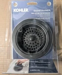 Lot Of 5! Kohler Duostrainer K-R8799-C-BL 4-1/2 Sink Matte Black. Fixed Price $140.00.