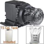 For Acidic Water - Includes Stenner 85MHP17 Injection Pump & 15 Gal. Solution.... Fixed Price $864.99.