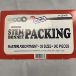 Solder Seal Gunk Stem Bonnet Packing Ster Assortment 33 Sizes 200+ Pieces. Fixed Price $117.67.