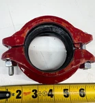 2-1/2 Grinnell G-fire Rigid Coupling Fig 577 Ductile Iron Painted Red W/gasket. Fixed Price $16.26.