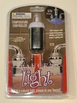 New Temperature Controlled Red & Blue Faucet Light - Real From Hog Wild. Fixed Price $13.99.