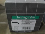 Hansgrohe 04186823 1/2" X 9" Long Shower Arm With Flange Brushed Nickel S1. Fixed Price $50.00.