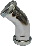Plumb Pak PP132 45-DEG 1-1/2-IN 22-GA Brass Drain Pipe Elbow W/ Nuts & Washers. Fixed Price $17.99.