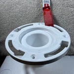 Oatey In. Pvc Twist-n-set Open Toilet Flange 436542. Fixed Price $16.99.