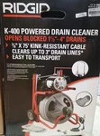 Ridgid K-400 Drain Snake Auger Drum Machine With C-32IW 3/8 In. X 75 Ft. Cable. Fixed Price $584.99.
