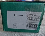 Hansgrohe Raindance 17-INCH Modern Showerarm Brushed Nickel 04731820 Wall. Fixed Price $145.00.
