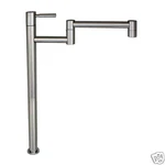Whitehaus Decohaus Tall Deck Mounted Potfiller W/ Lever Handle, Polished Chrome. Fixed Price $299.95.