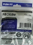 1/2" X 3/8" Probite Push Fit Straight Valve LF953SR, Chrome, Upc 845526002059. Fixed Price $8.09.