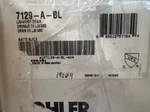 Kohler K-7129-A-BL Bathroom Sink Grid Drain With Overflow, Matte Black. Fixed Price $30.99.