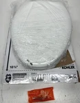Kohler Stonewood Elongated Toilet Seat In White K-20466-0. Fixed Price $29.99.