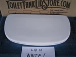 Mansfield P1011 Toilet Tank Lid Fit Model 123 White 10B. Fixed Price $85.00.