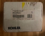 Kohler Margaux Rite-temp Bath And Shower Faucet Trim K-T16233-3-CP. Fixed Price $182.74.