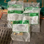 (5) Compx Chicago Plunger Showcase Sliding Door Stock Locks C1770-KD Keyed Diff.. Fixed Price $95.00.