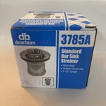 Dearborn Brass 3785A Standard Bar Sink Strainer Stainless Steel Nib. Fixed Price $10.99.