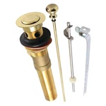 Kingston Brass KB2002 Pop-up Drain With Overflow, 22 Gauge, Polished. Fixed Price $46.29.