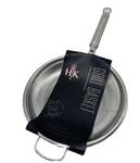 New Hell's Kitchen Stainless Steel 12" Grill Basket Pan Chef Gordon Ramsey Bbq. Fixed Price $24.90.