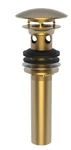 Brasstech 499-2/10 Dome Cap Lavatory Drain With Overflow Satin Bronze. Fixed Price $119.95.
