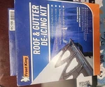 Frost King Series RC100 Electric Roof Cable Kit, Ft L, 120 V, 500 W. Fixed Price $40.00.