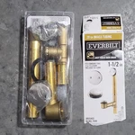 New Everbilt 20 Ga Brass Tubing W/ Twist 'n Close Drain. Fixed Price $17.99.