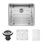 Vigo VG2320CK1 Inch Undermount 16G Single Bowl Stainless Steel Kitchen Sink. Fixed Price $135.00.