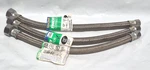 Pack New Brasscraft Braided Faucet Connector 3/8" Comp X 1/2" Fip - 12 Long. Fixed Price $15.75.