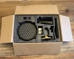Black Shower Faucet Set With Tub Spout & Rough-in Valve Included (brand New). Fixed Price $35.00.